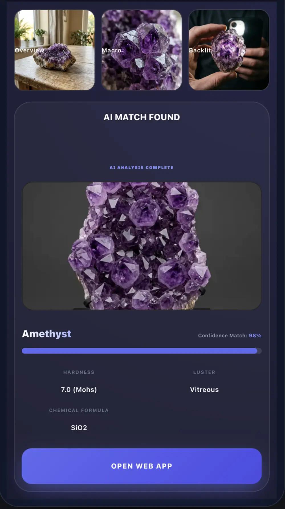 AI Rock Identifier