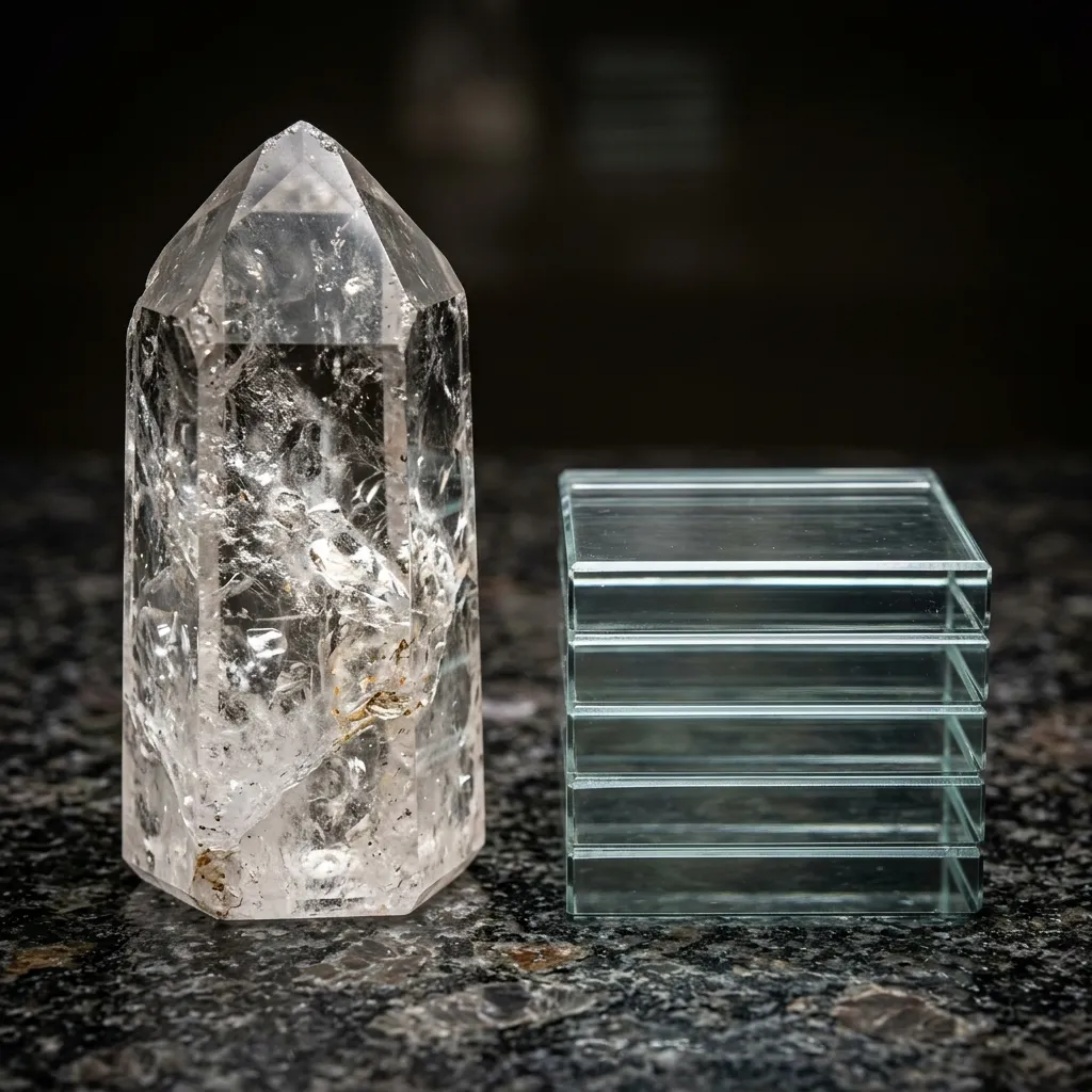 More about Äkta Bergkristall vs. Glas: Så ser du skillnaden